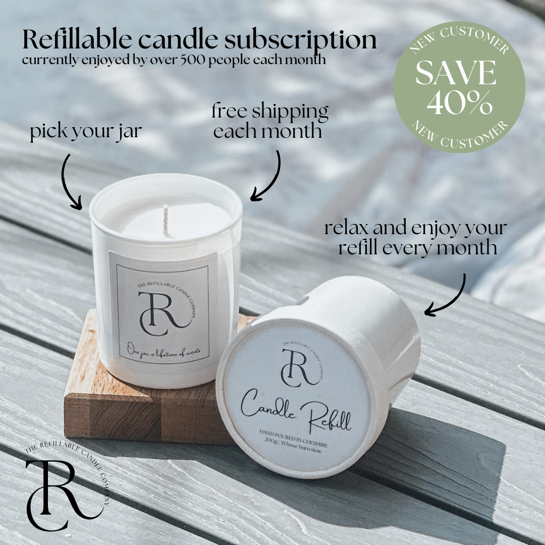 Refillable Candle Subscription