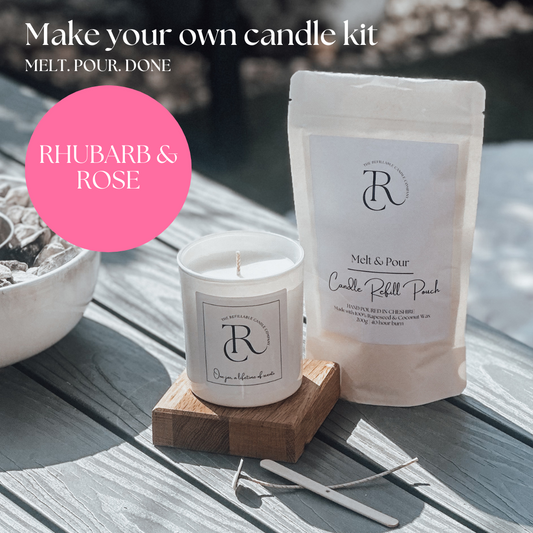 Rhubarb & Rose Melt and Pour Kit