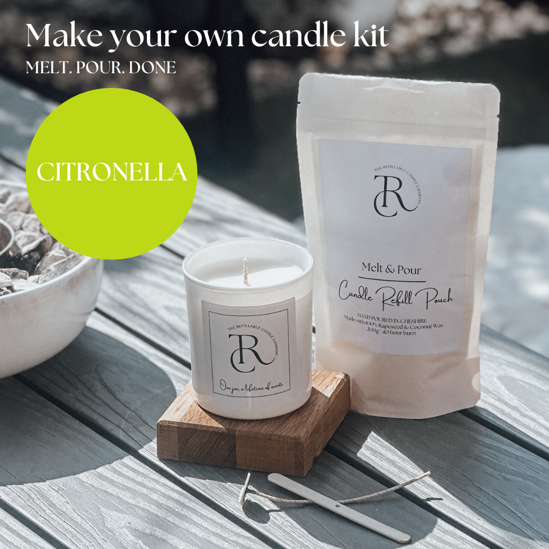 Citronella Melt & Pour Candle Refill